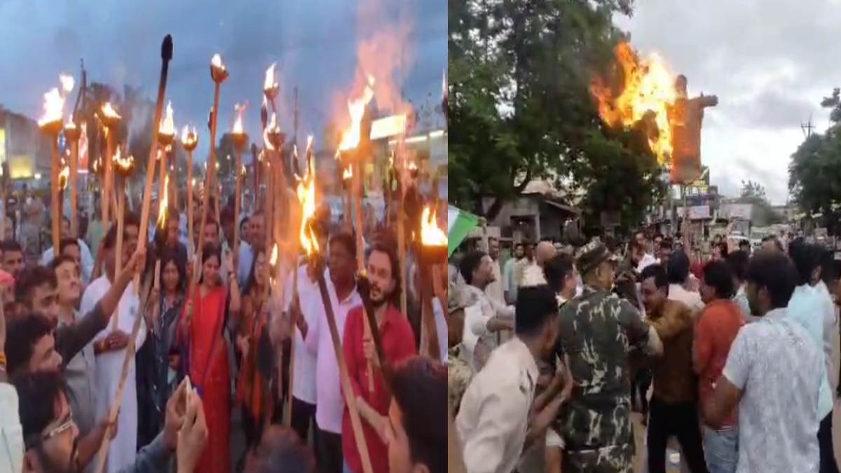 खैरागढ़: छात्रों के समर्थन में कांग्रेस का हल्लाबोल, पीएम मो... - CG Sandesh