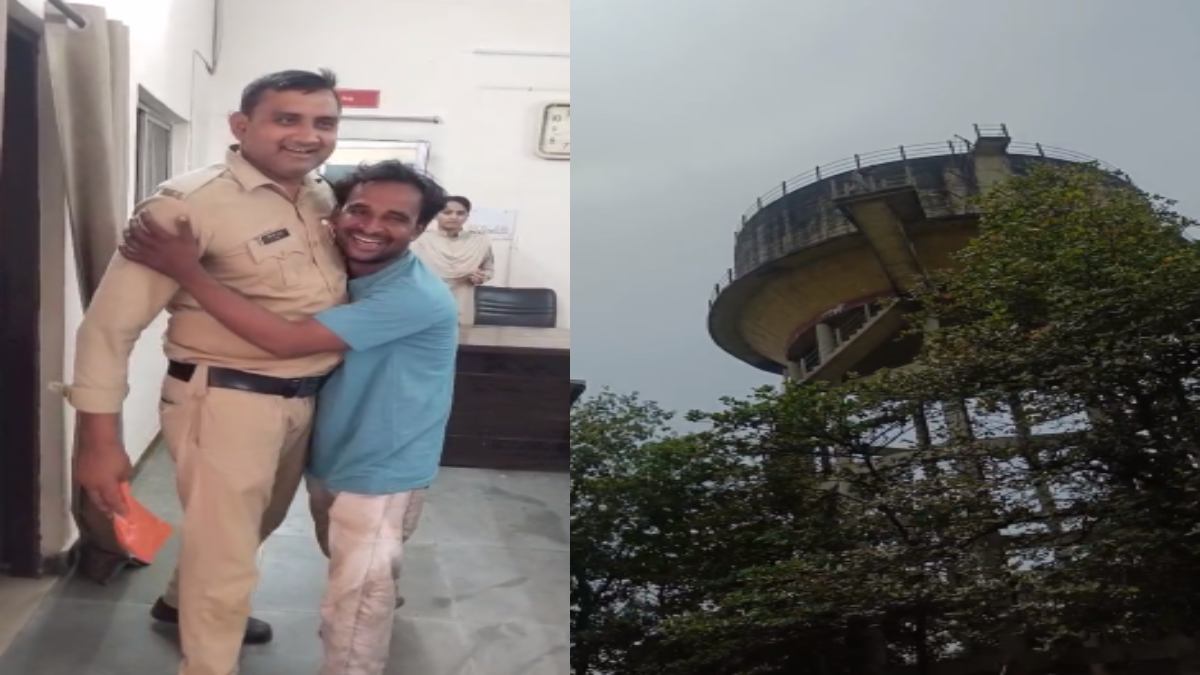 जांजगीर-चांपा : नशे में धुत युवक पानी की टंकी पर चढ़ा, घंटों... - CG Sandesh