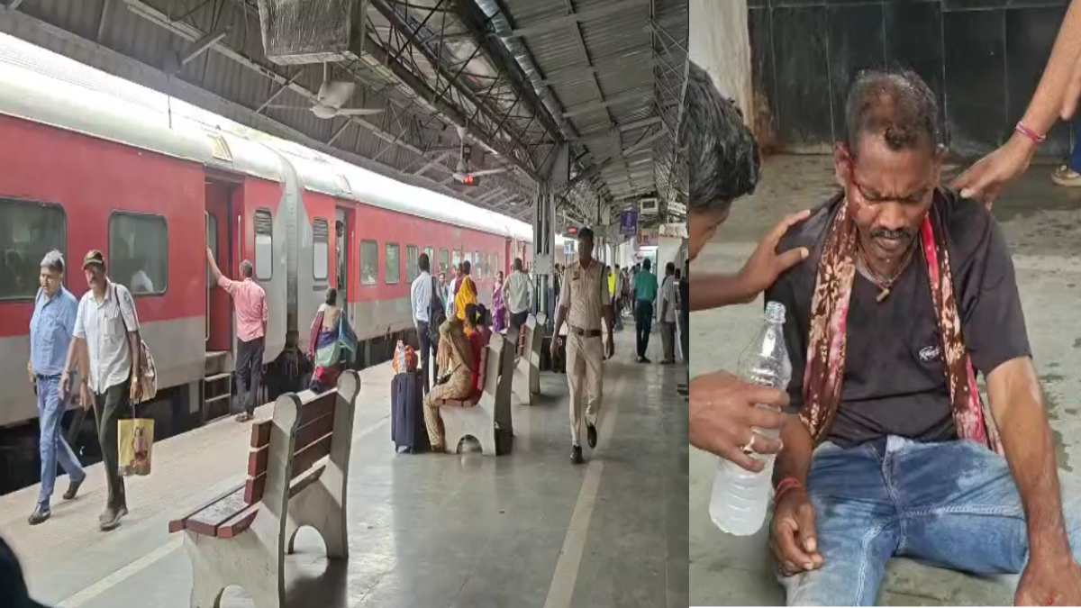 रायगढ़ : चलती ट्रेन से उतरने की कोशिश में युवक गंभीर घायल, ज... - CG Sandesh