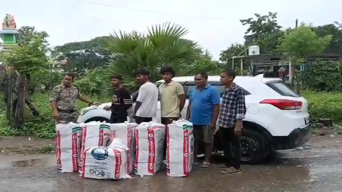 CG : 1 करोड़ से अधिक रूपये का गांजा बरामद
