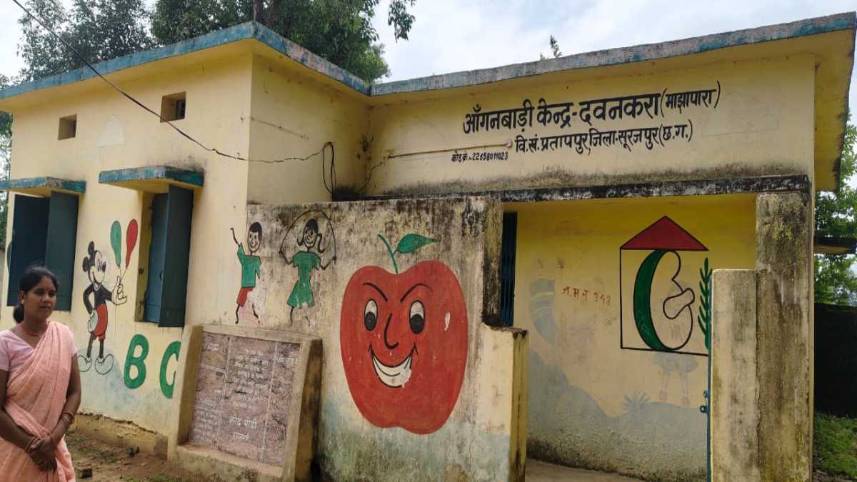 प्रतापपुर: आंगनबाड़ी भवन की मरम्मत बिना कराए ₹1.10 लाख की नि... - CG Sandesh