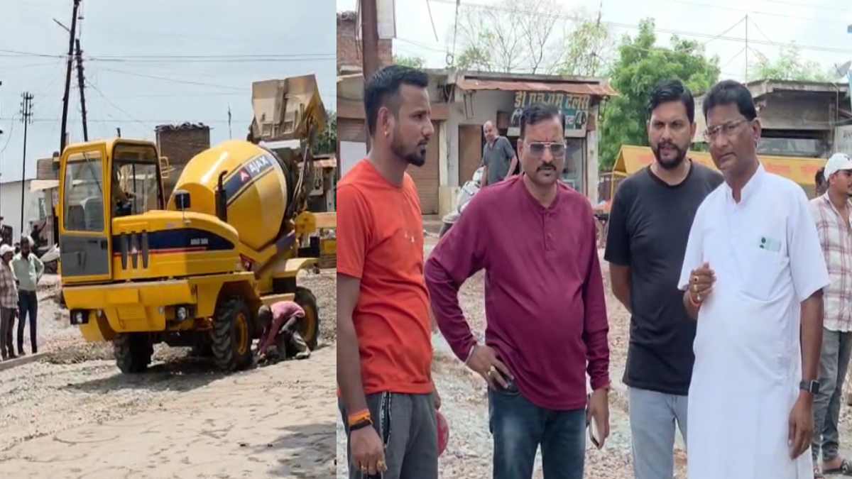 29 लाख की सीसी सड़क पर कांग्रेस ने उठाए सवाल, CMO के निर्देश... - CG Sandesh