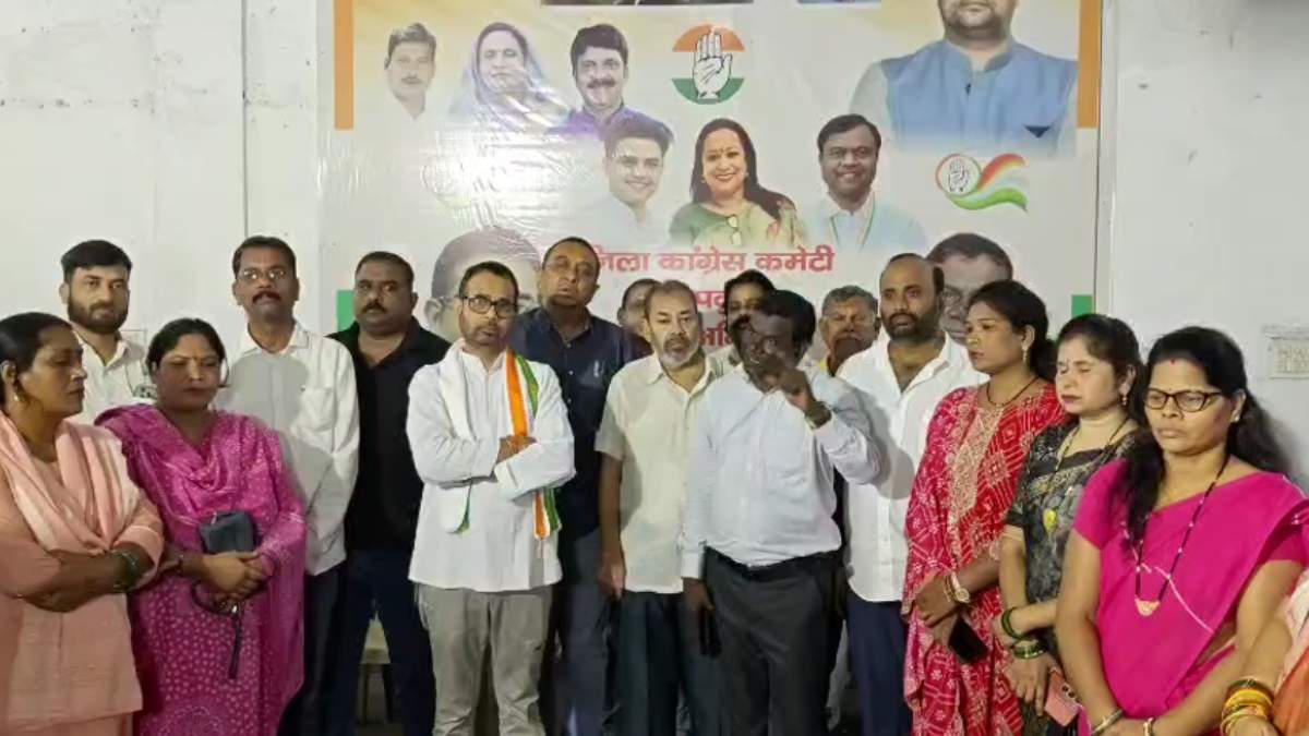 हल्द्वानी में कथित शुद्धिकरण के विरोध में कांग्रेस का मार्च - CG Sandesh