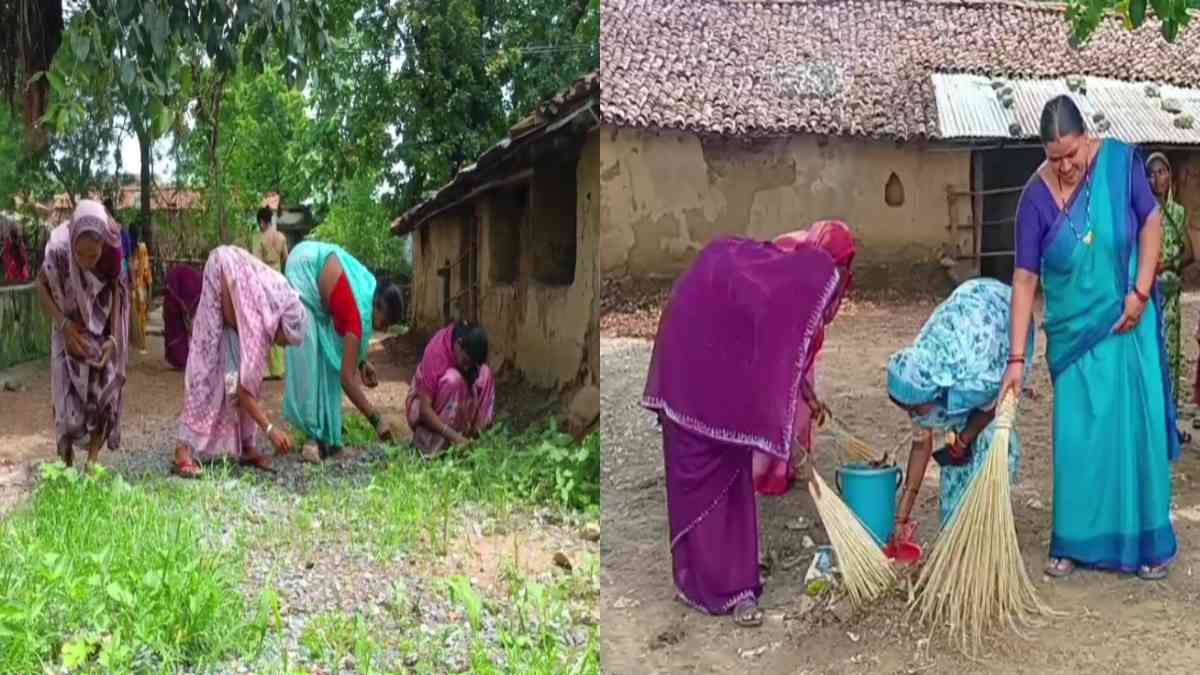 घर-घर कचरा संग्रहण से गांवों में जाग रही स्वच्छता की अलख, 15... - CG Sandesh