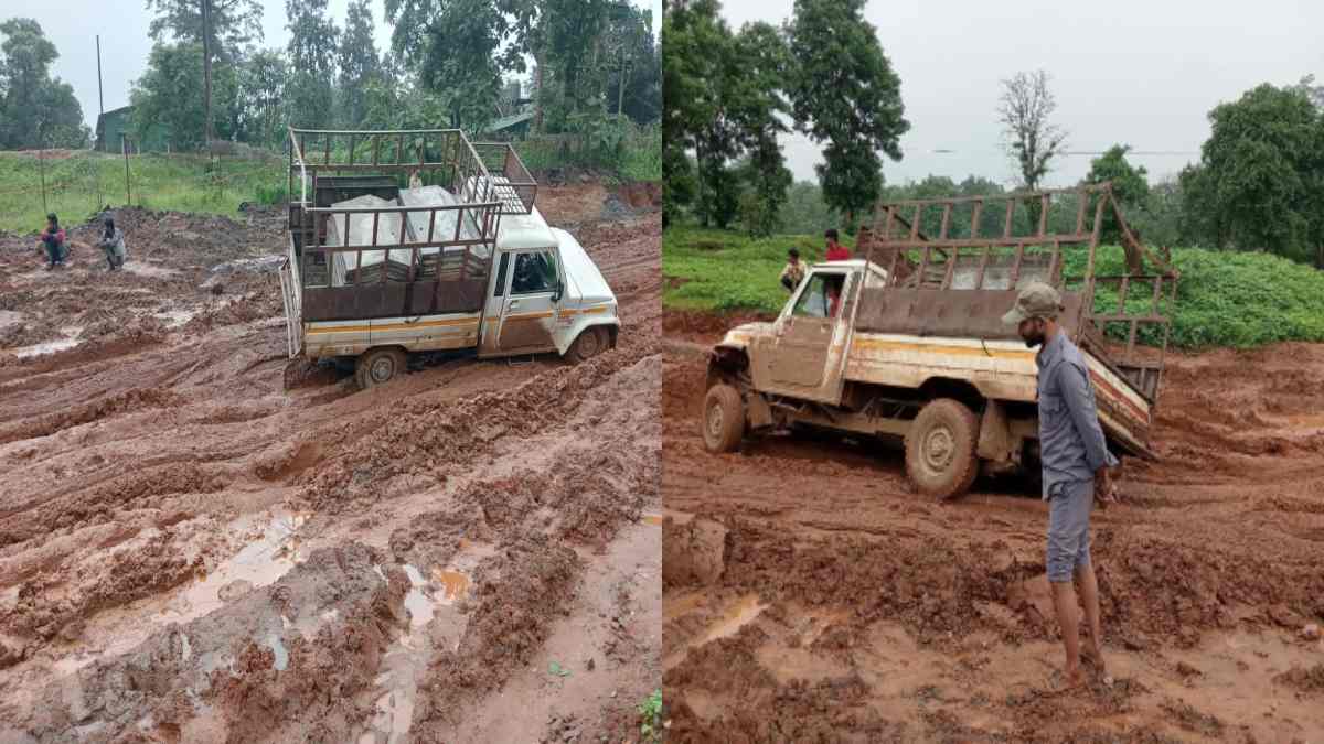 नारायणपुर : विकास के दावों की पोल खोल रही तस्वीर, नक्सलवाद क... - CG Sandesh
