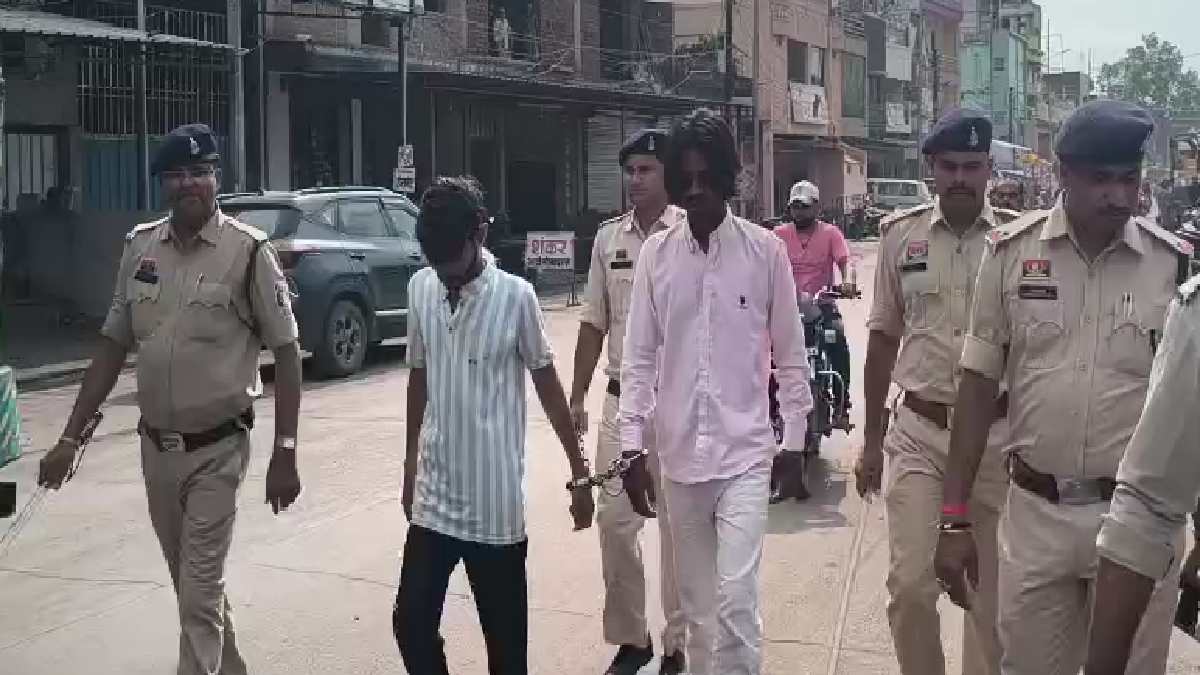 चाकू लहराकर दहशत फैलाने वाले दो बदमाश गिरफ्तार, पुलिस ने निक... - CG Sandesh