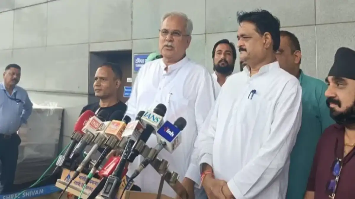 बिलासपुर हिंसा पर भूपेश बघेल का बड़ा हमला, बोले- गृह मंत्राल... - CG Sandesh