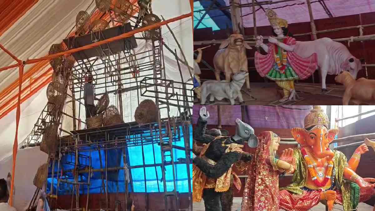 रायगढ़ : जन्माष्टमी को लेकर सजने लगा श्याम बगीची, भव्य आयोजन... - CG Sandesh