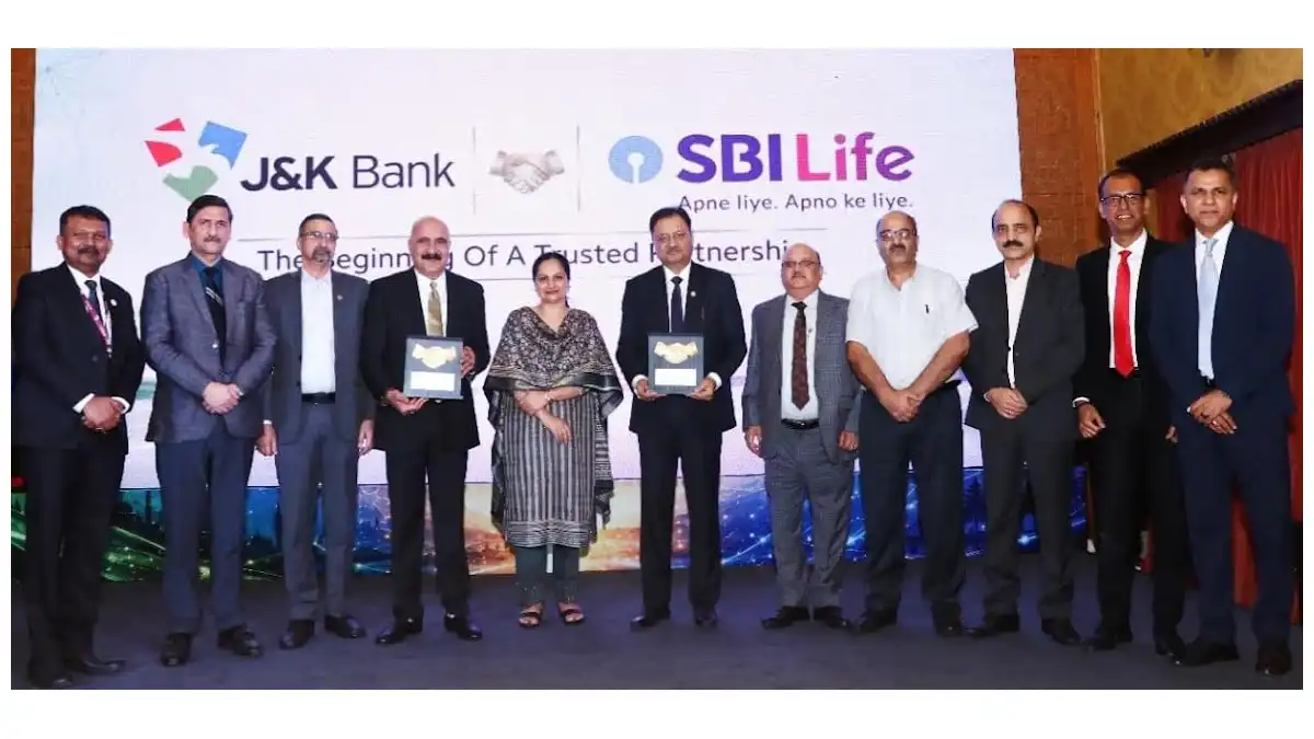 एसबीआई लाइफ और जेएंडके बैंक ने सम्पूर्ण भारत में परिवारों तक... - CG Sandesh