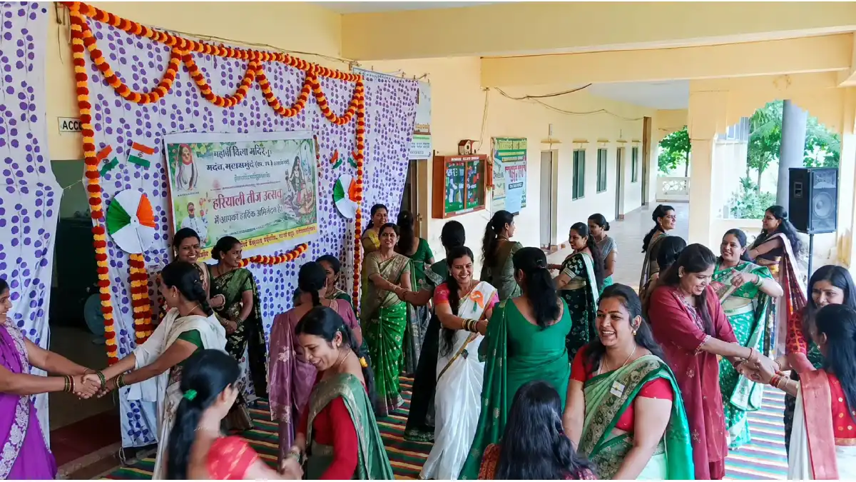  परंपराओं की हरियाली, संस्कृति की खुशहाली — महर्षि विद्या मं... - CG Sandesh