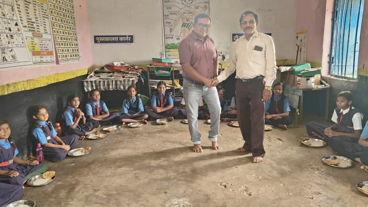 सरायपाली : शासकीय प्राथमिक एवं उच्च प्राथमिक शाला खपरीडीह मे... - CG Sandesh