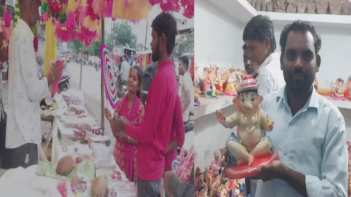 गणेशोत्सव की धूम, बप्पा के स्वागत को तैयार शहर; कुंभकार मोहल... - CG Sandesh