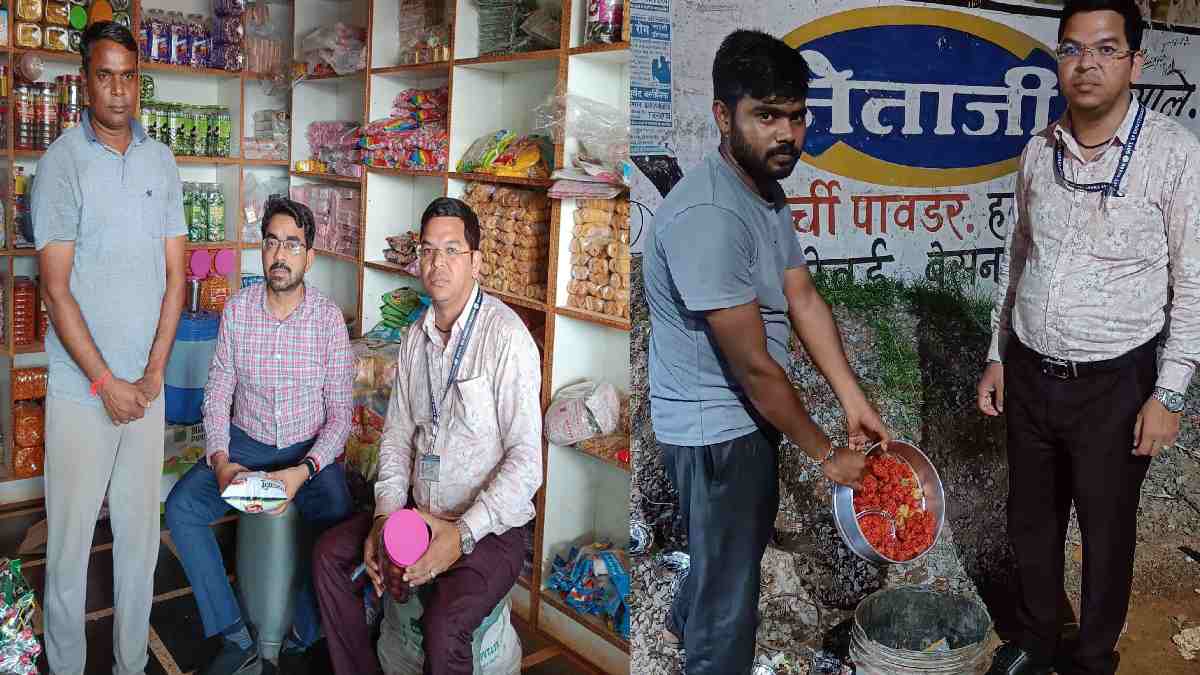 खैरागढ़ : जालबांधा में खाद्य सुरक्षा टीम की कार्रवाई, 5 खाद्... - CG Sandesh