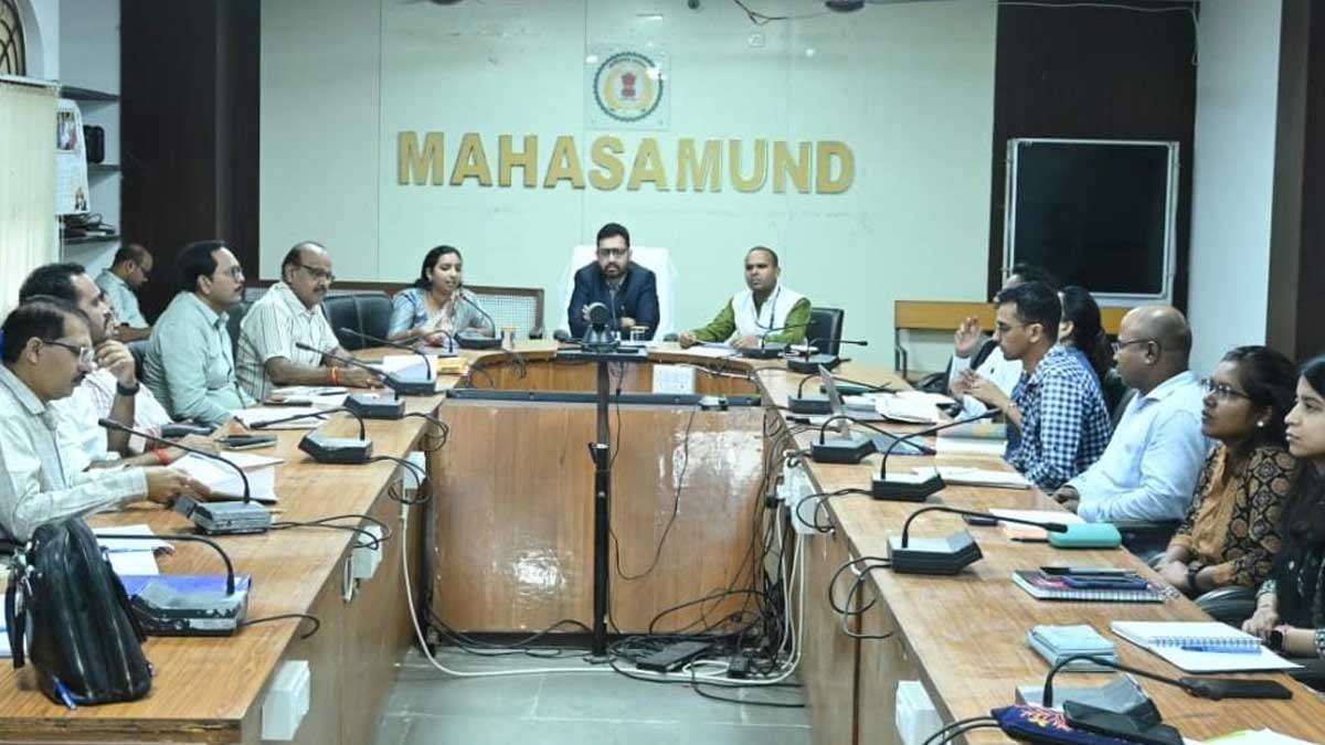 महासमुंद : आकांक्षी जिला एवं विकासखंड कार्यक्रम के सूचकांकों... - CG Sandesh